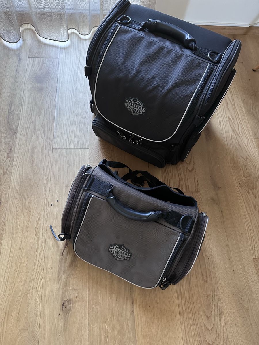 Harley-Davidson Valigie: Original Harley Davidson Motorrad Gepäcktaschen Set – Usato da Landschlacht venduto da KeyWest09