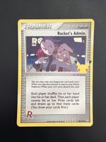 Pokémon Karte Rocket's Admin Celebrations 86/109 