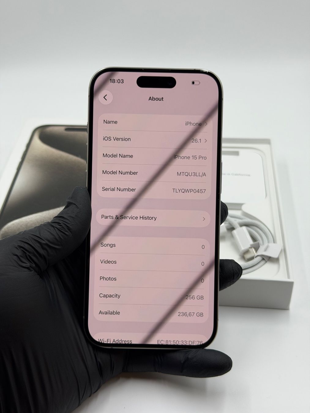Apple Telefoni cellulari / Smartphones: Apple iPhone 15 Pro - 256 GB | Wie neu – Usato da Chur venduto da ReplaceHub 6