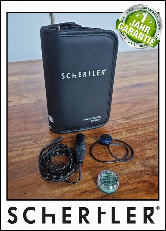 Schertler Mikrofone: SCHERTLER - DYN V P48, violin electrodynamic contact mic – Neu (gemäss Beschreibung) aus Mendrisio von Schertler-Sales 2