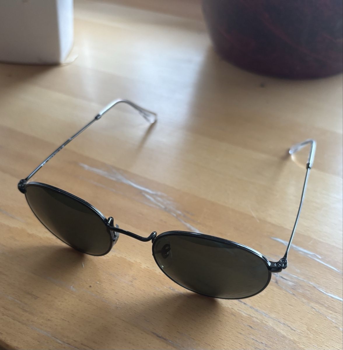 Ray-Ban Occhiali & Lenti: Ray-Ban Round Metal Black – Nuovo (secondo la descrizione) da Muttenz venduto da sir_zrl8 1