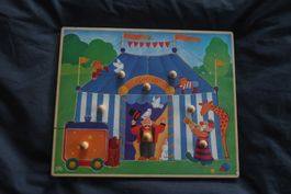 Holz Puzzle mit Griff 8 St Puzzle en bois avec poignées 8 ps