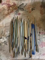 Diverse Stricknadeln,Metall, viele Grössen, gut erhalten