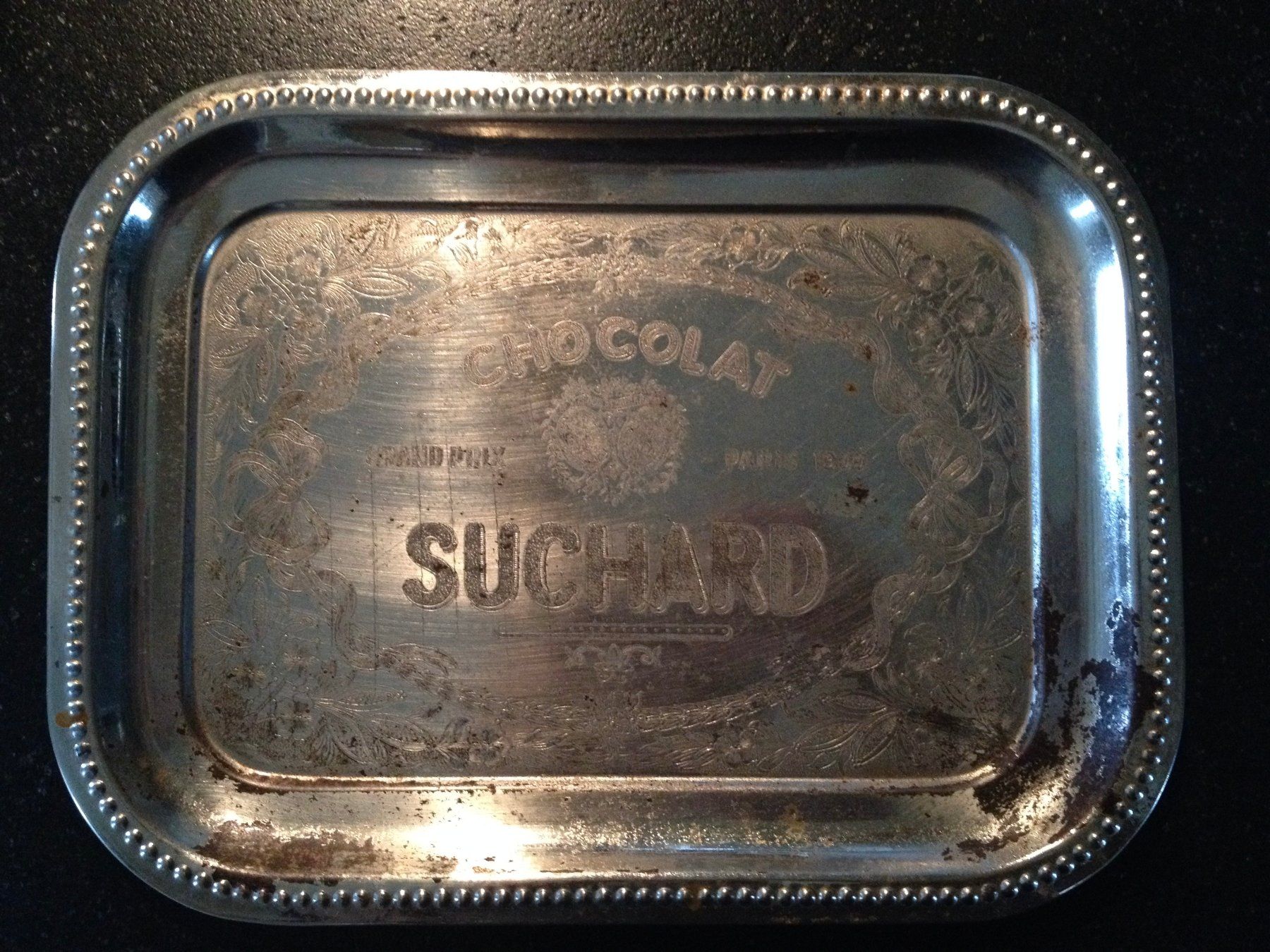 Servierplatten: Plateau Suchard 1900 – Gebraucht aus Vuiteboeuf von broticaire