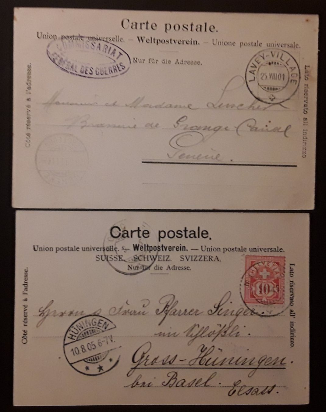 Cartes postales: 1901-1905: Morcles 2 cartes – D'occasion à Walperswil par Tcheidi 2