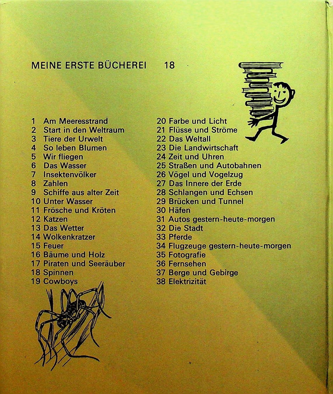 Libri: Spinnen   Brönner Kinderbücher 1972 – Usato da Reitnau venduto da Zaomir 1