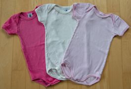 3 Bodys von Petit Bateau, Gr. 74