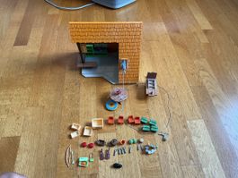 Playmobil Hütte mit Zubehör guter Zustand