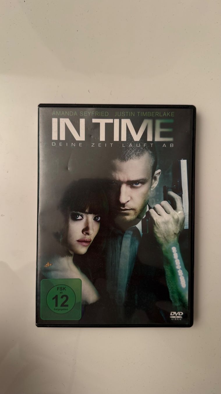 Tutti i DVDs: In Time DVD Sci-Fi Thriller Film – Usato da Schindellegi venduto da zeitlos.vintage