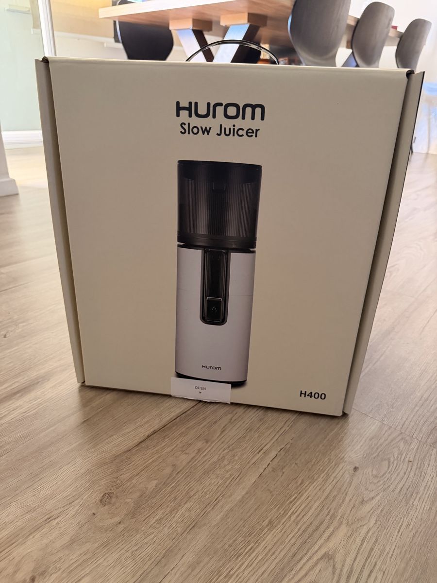 Hurom Elettrodomestici da cucina: Hurom H400 Entsafter | Originalverpackt  – Nuovo e nell'imballaggio originale da Stetten AG venduto da ram_88mb