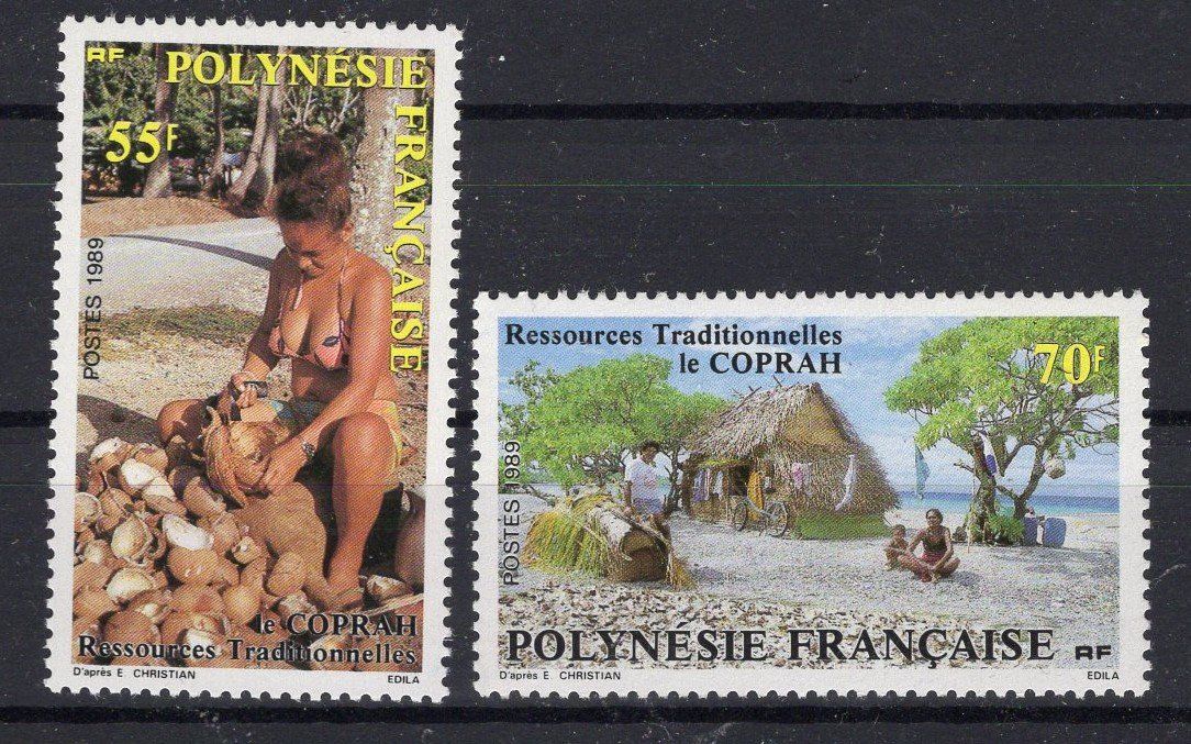 Alle Briefmarken: R6409  /  Polynésie 1989 neufs XX – Neu (gemäss Beschreibung) aus Ste-Croix von MONT-TAGNAC