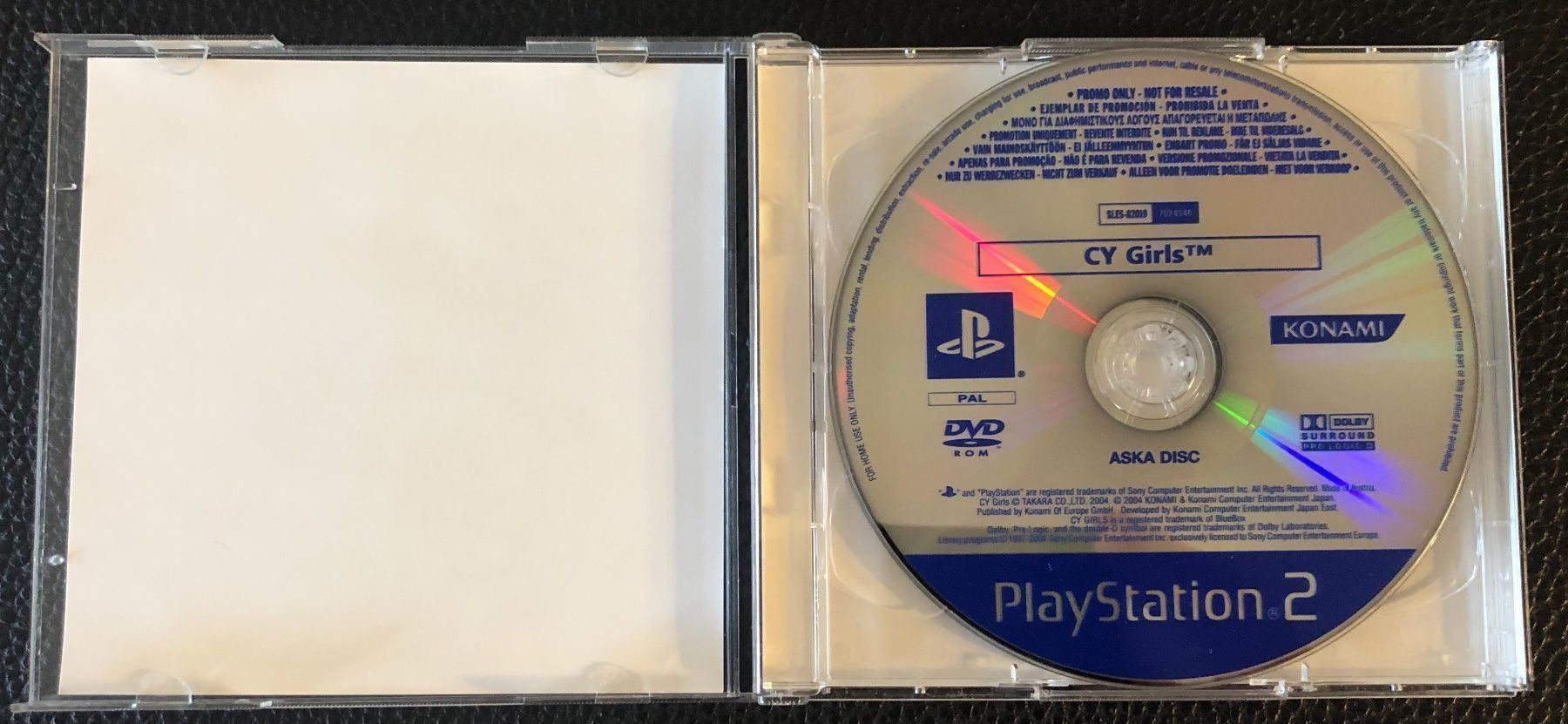 Sony Spiele: Cy Girls Sony PS2 Promo – Gebraucht aus Kestenholz von Naruto_01 2