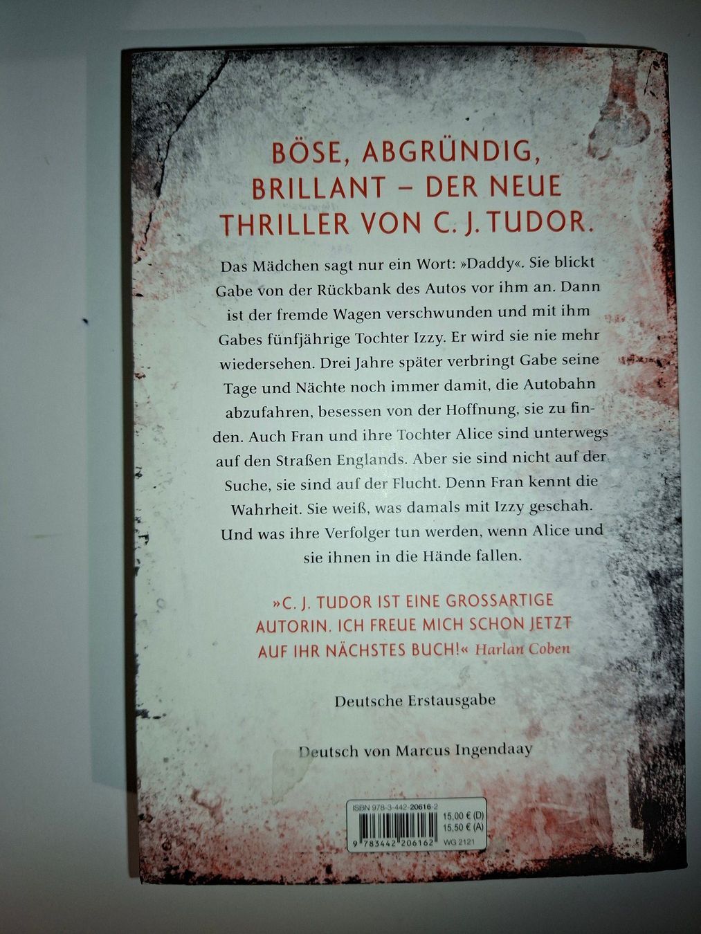 Libri: C.J. Tudor: Schneewittchen schläft - Thriller – Usato da Dietikon venduto da Buchantiqdietikon 1