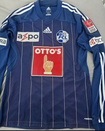 FC Luzern Matchworn Vintage Trikot