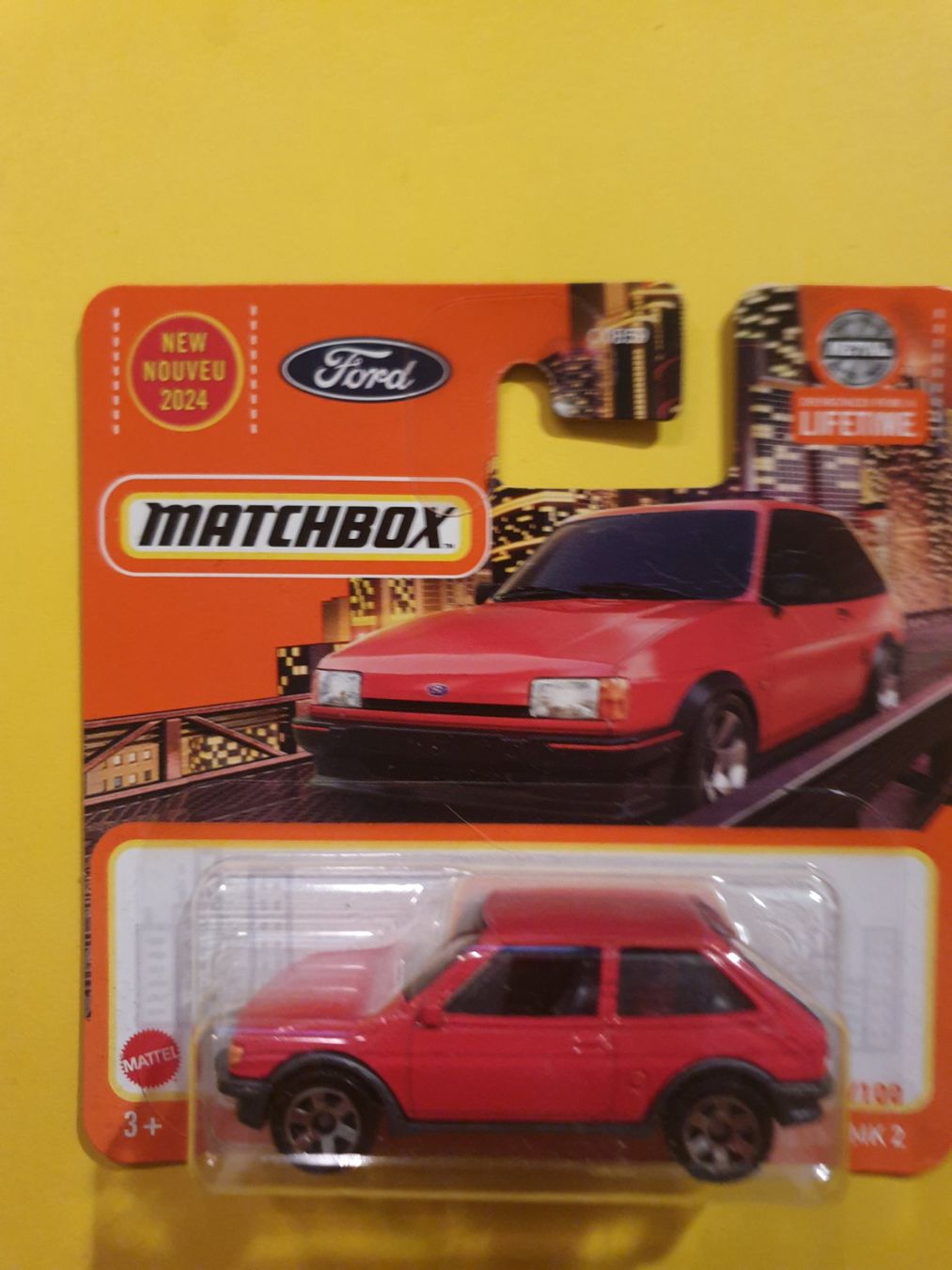 Matchbox Modellini d'auto: 2 x Matchbox 1983 FORD FIESTA MK 2 – Nuovo e nell'imballaggio originale da Oftringen venduto da Rotor 3