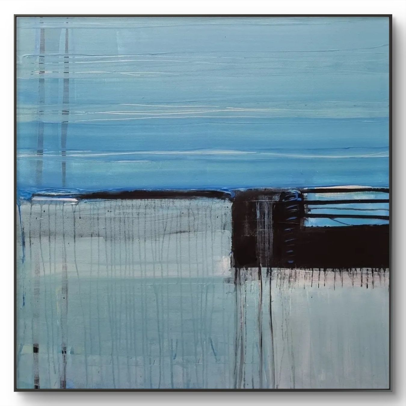 Gemälde: Originales abstraktes Bild 80x80x3cm – Neu (gemäss Beschreibung) aus Urdorf von Contra8 1