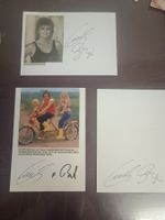 Cindy Berger / Bert - 3x handsigniert - 80er Jahre
