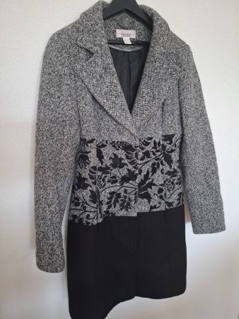Manteau "linea Tessini" taille 34 / 94 cm longueur