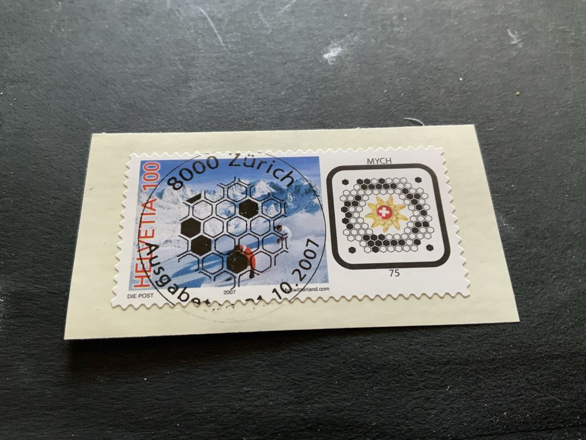 Tutti i francobolli: 2007 DIE BRIEFMARKE ET VOLL EINWANDFREI – Usato da Beinwil am See venduto da Ricri