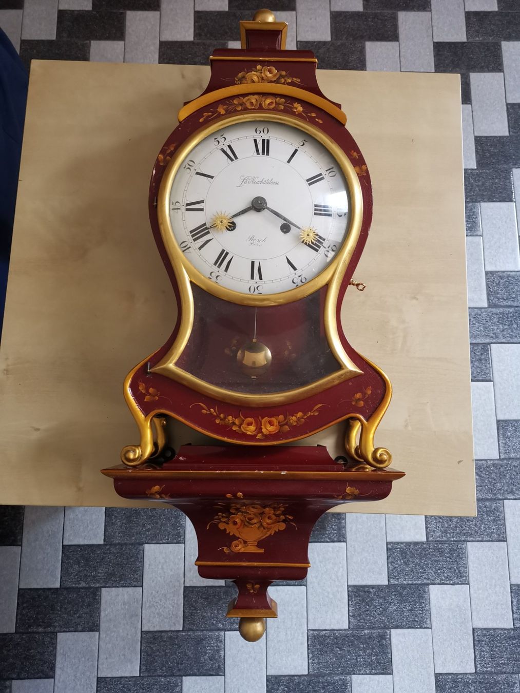 Orologi da terra & Orologi da parete: Pendola la Neuchâteloise – Usato da Mendrisio venduto da Spesetta 4