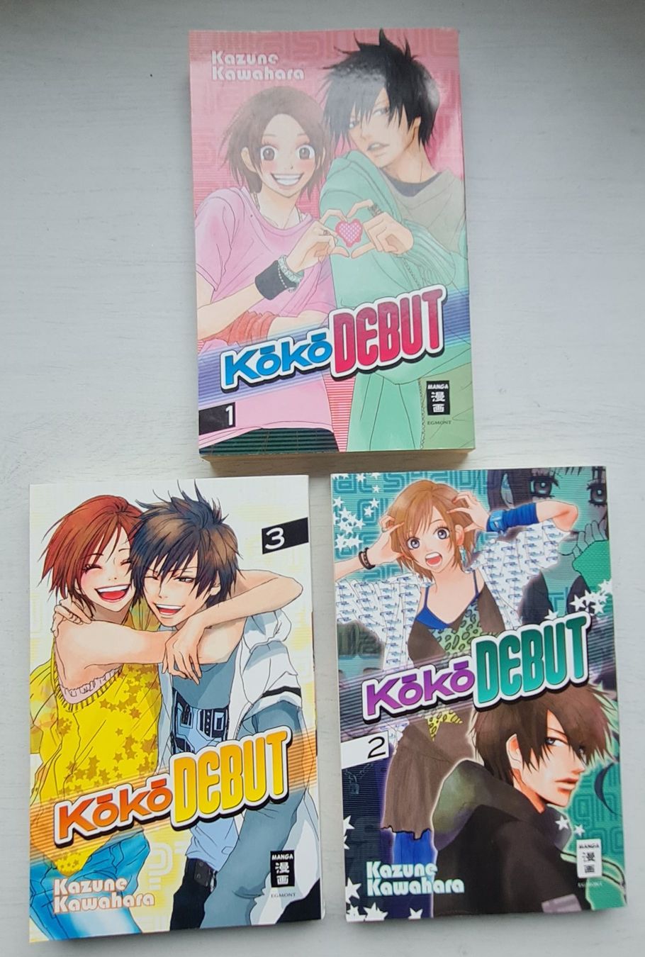 Fumetti: KOKO DEBUT  -  MANGA COMIC   BAND 1 - 3 – Usato da Niederweningen venduto da Obson 1