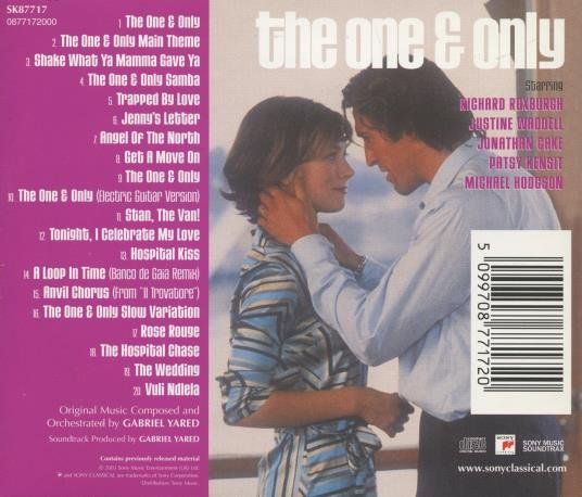 CD: THE ONE & ONLY (2003) von Gabriel Yared – Nuovo e nell'imballaggio originale da Sils im Domleschg venduto da Mattangs 1