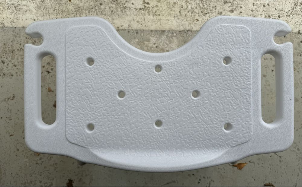 Körperpeeling-Puffer Doppelpack, 55 G, Gelb/weiß, Mit Saugnapf Zur Aufbewahrung