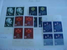 Pro Juventute 1947, Satz 4erblocks **