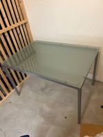 Glastisch 120 × 80 cm – guter Zustand