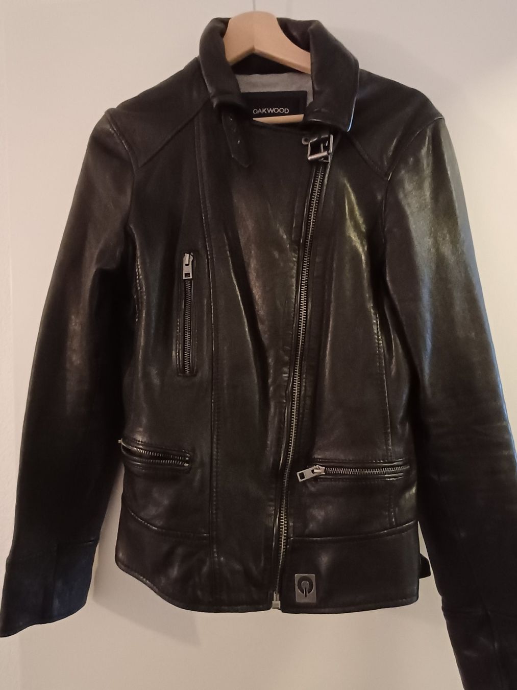 Giacche: Neue Oakwood Lederjacke, schwarz, Gr. M – Nuovo (secondo la descrizione) da Bern venduto da alunginchen