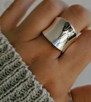 Damen Ring Silberfarbig
