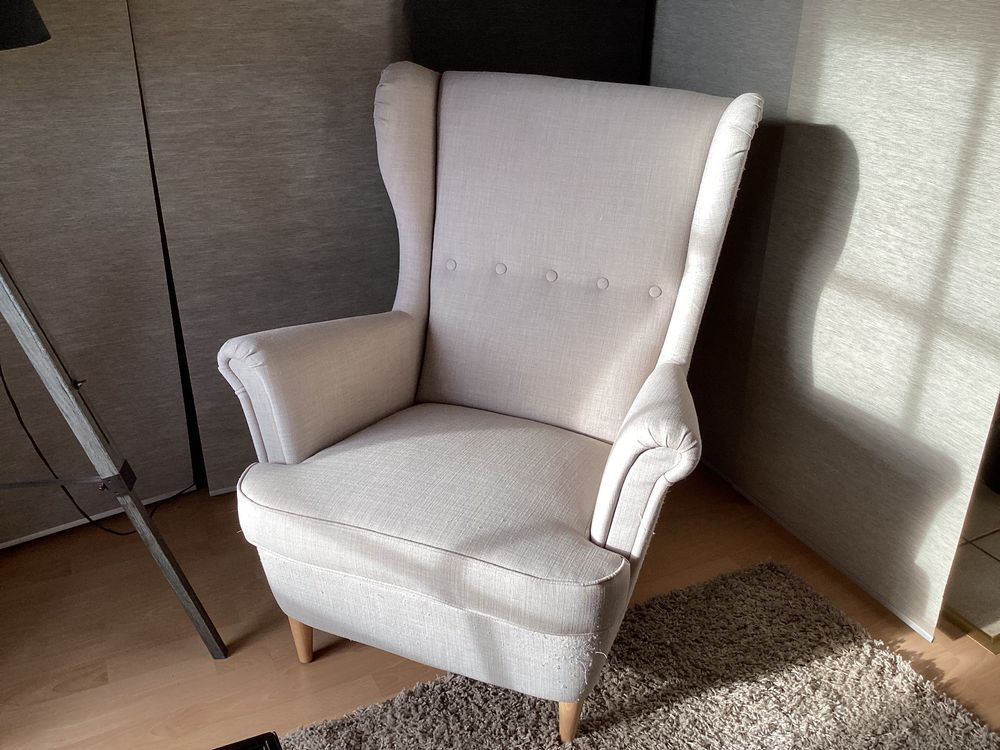 Strandmon Ohrensessel von Ikea Kaufen auf Ricardo