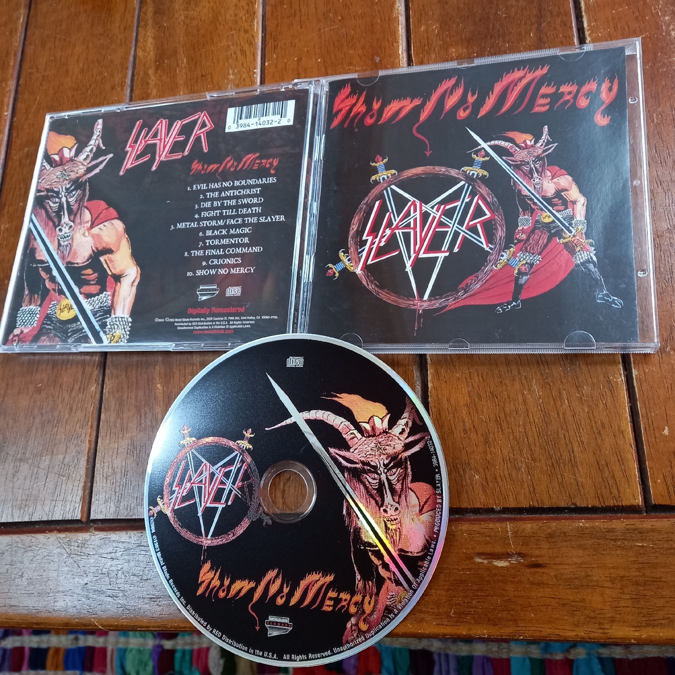 CD: Slayer- show... – Usato da St-Cergue venduto da VeganWarrior