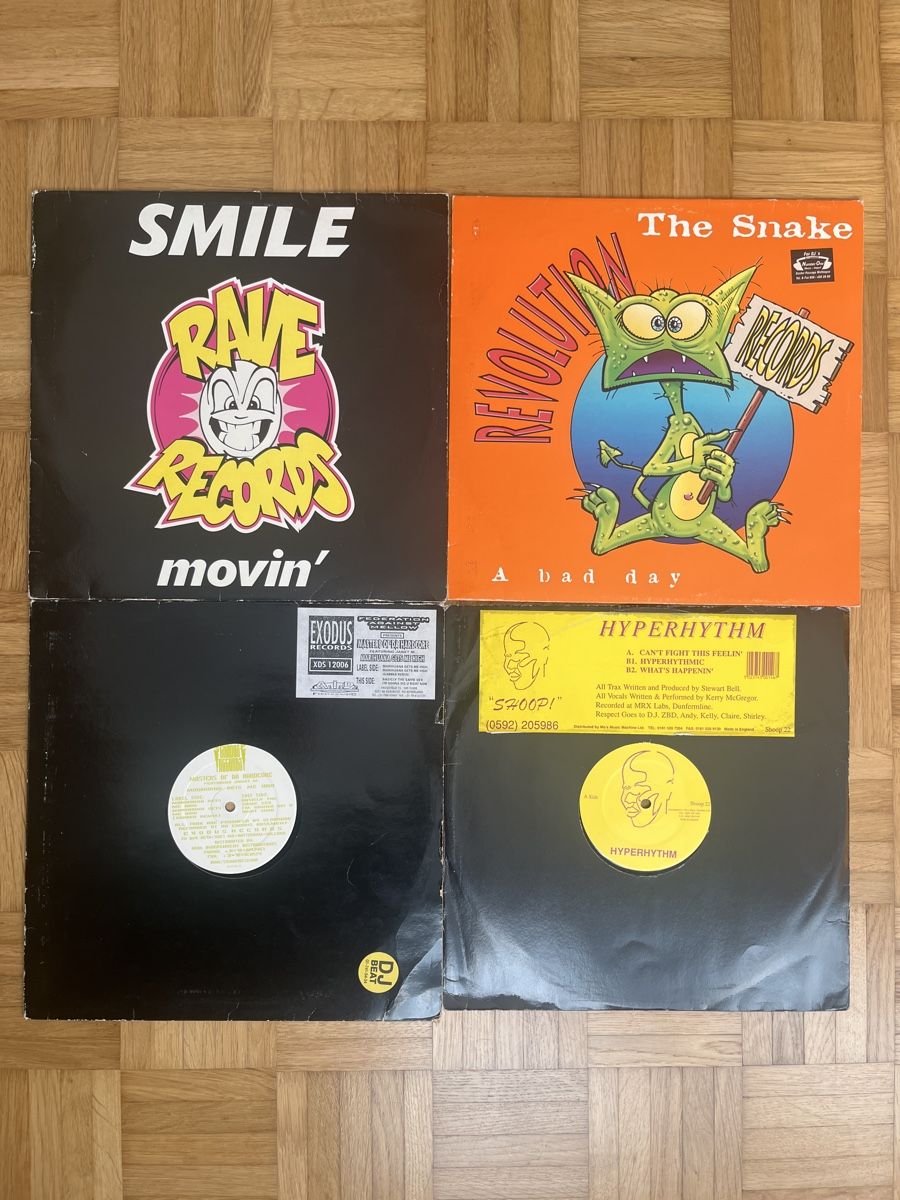 Dischi in vinile: 10er Happy Hardcore / Hardcore Vinyl-Set – Usato da Wangen b. Olten venduto da break72 3