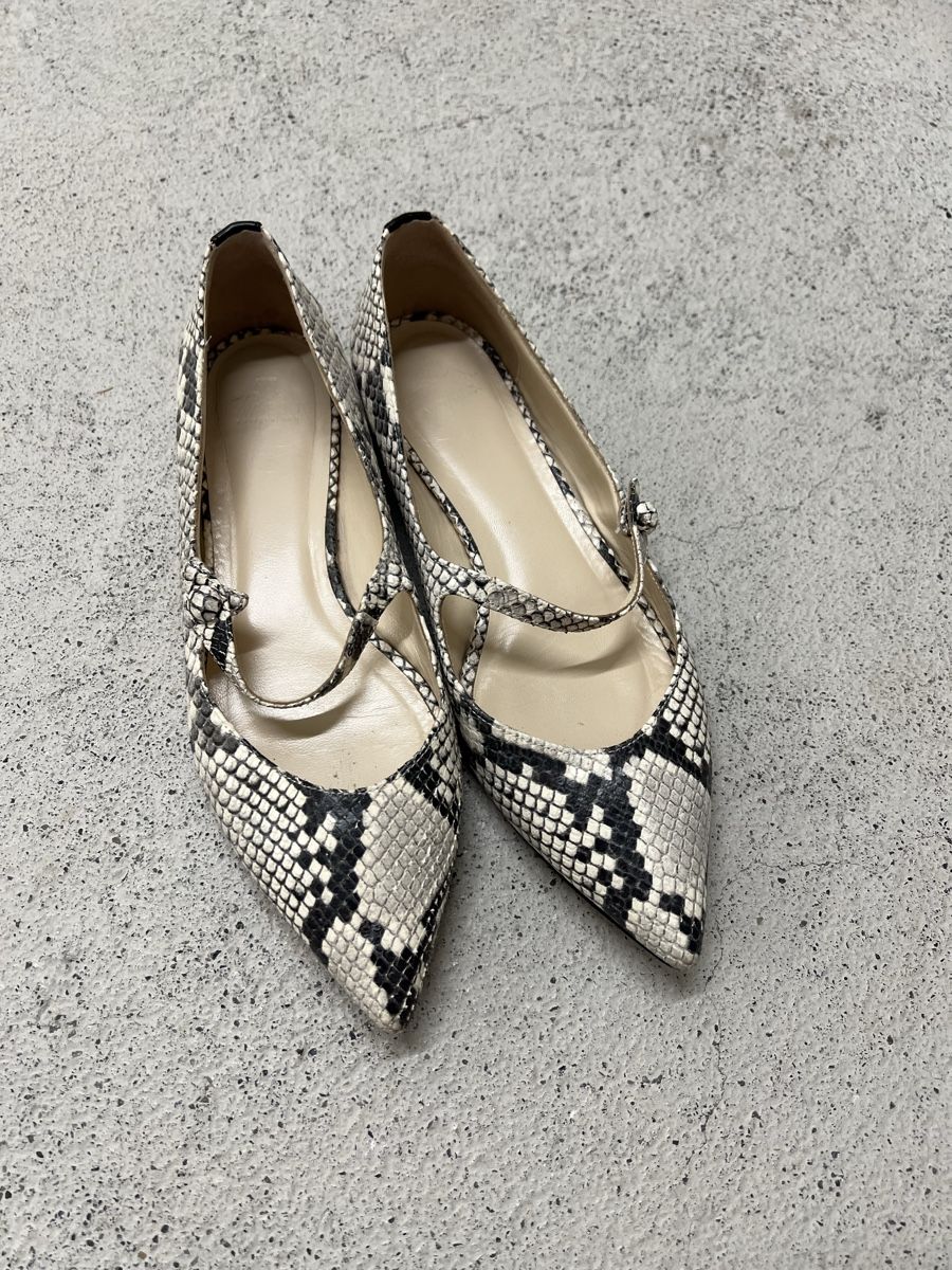 Navyboot Scarpe da donna: Navyboot Ballerinas Schlangenprint  39 – Usato da Uitikon Waldegg venduto da gkin