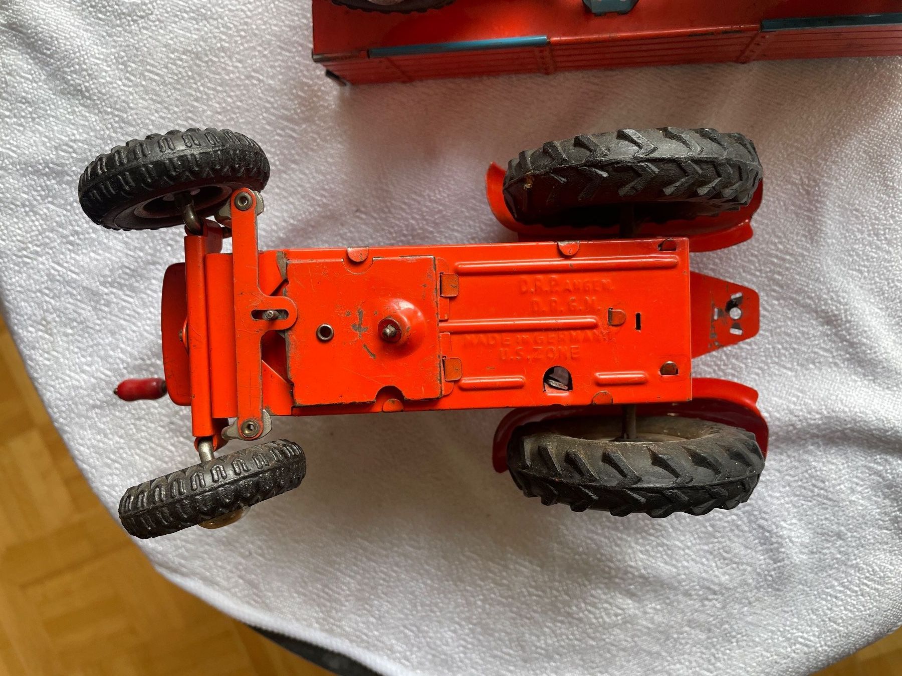 Gama Giocattoli: Gama Funken-Traktor mit Anhänger – Usato da Zell ZH venduto da pascho01 5