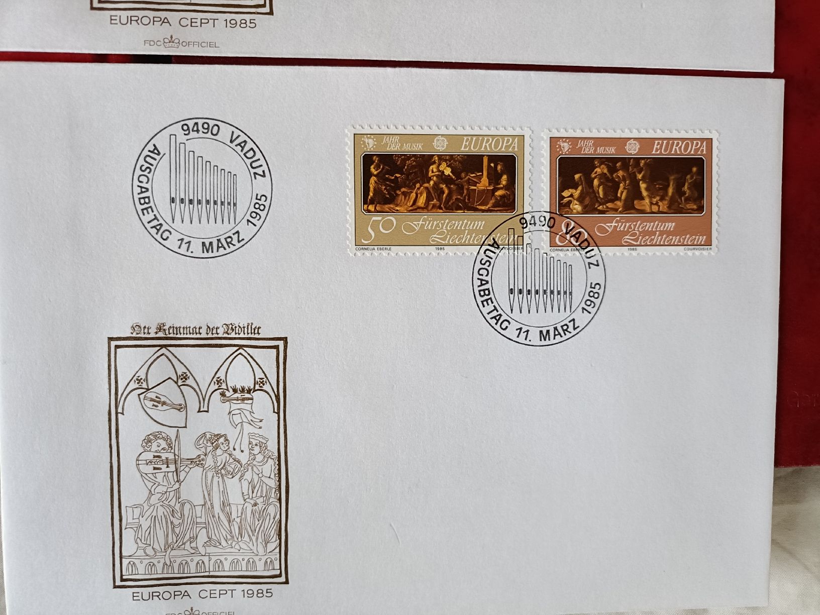 Tutti i francobolli: Liechtenstein Briefmarken Sammlung, Ersttagsbriefe 1985 Top – Nuovo (secondo la descrizione) da Sargans venduto da Polifemo58 5