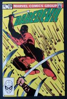 DAREDEVIL 189 🔑 KEY DEATH STICK FRANK MILLER MARVEL 1982