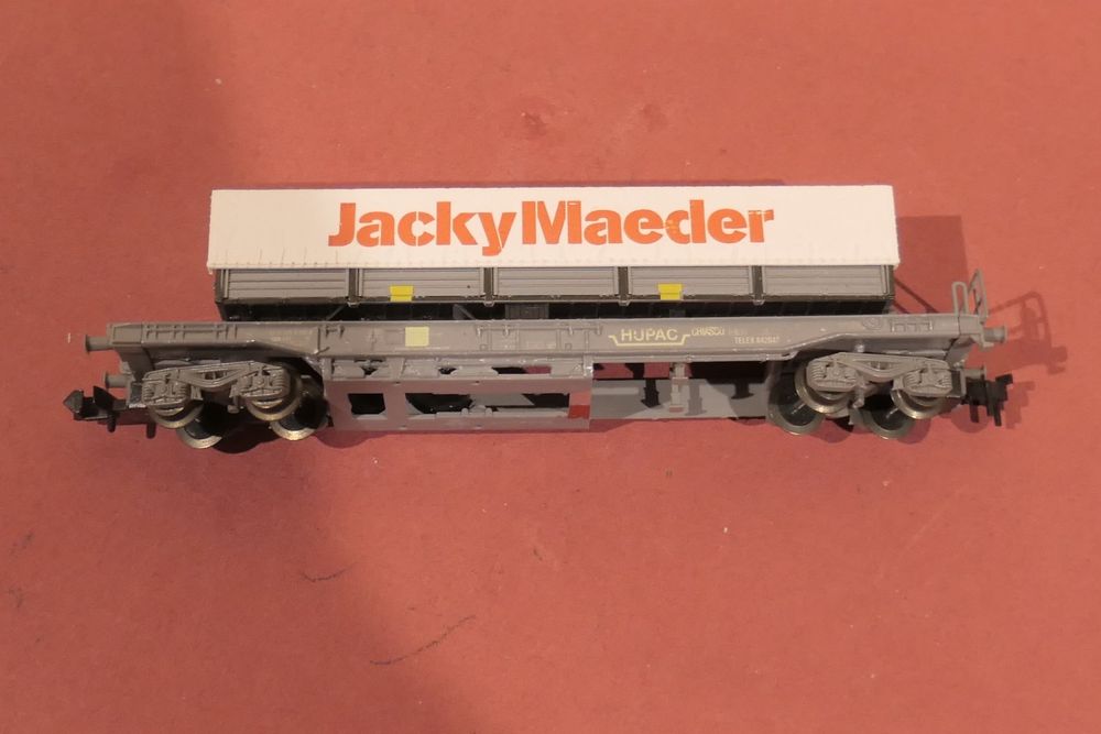 Roco 46371 SBB Hupac Güterwagen Jacky Maeder, neu (Neu und
