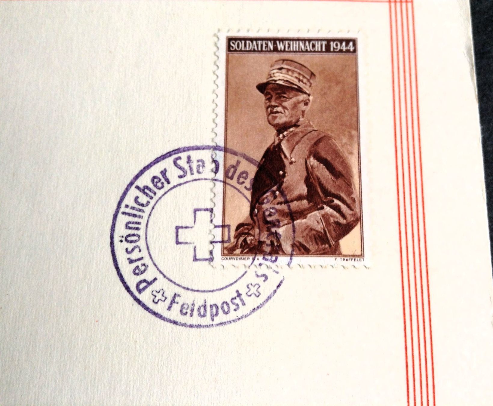 Cartes: Weihnachtskarte von General Guisan 1944 – D'occasion à Alpnach Dorf par MZ001 1