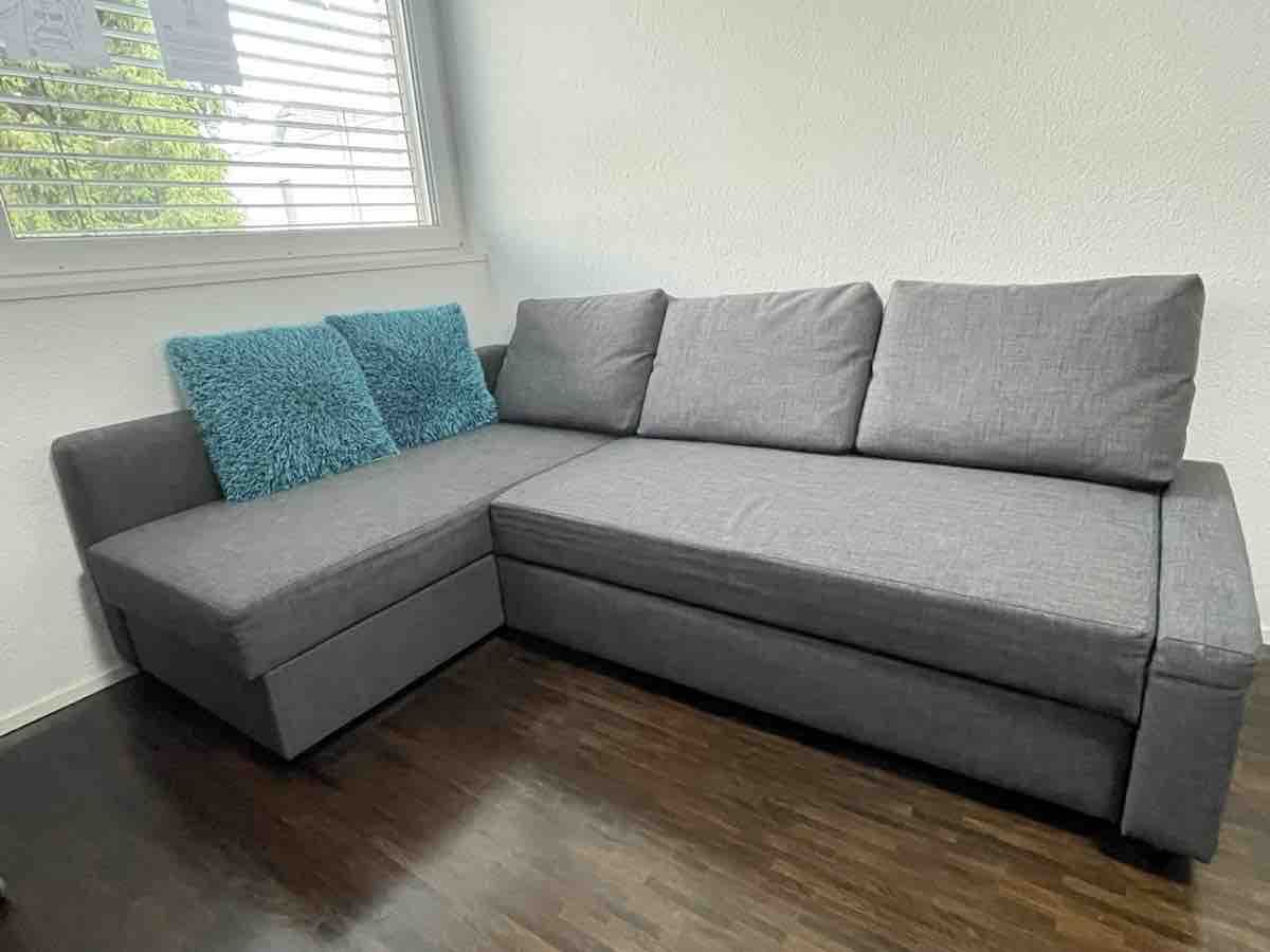 Ikea Sofas: Ikea Eckbettsofa grau, skandinavisch moderner Stil – Neu (gemäss Beschreibung) aus Urdorf von montech 8