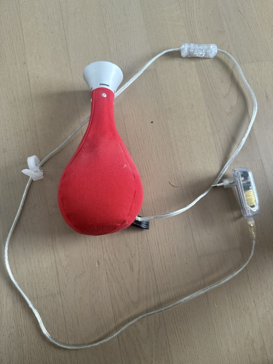Lampade: Stehlampe mit Sack  – Usato da Chur venduto da Iceboozer