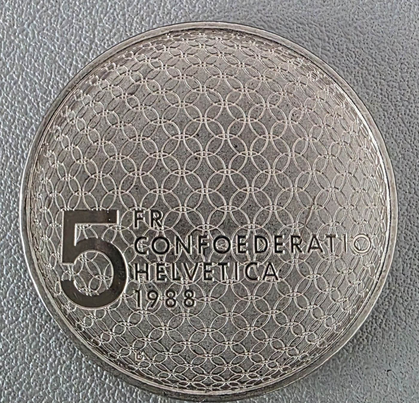Tutti le monete: 5 Fr. Confoderatio Helvetica 1988 – Usato da Niederuzwil venduto da 262305