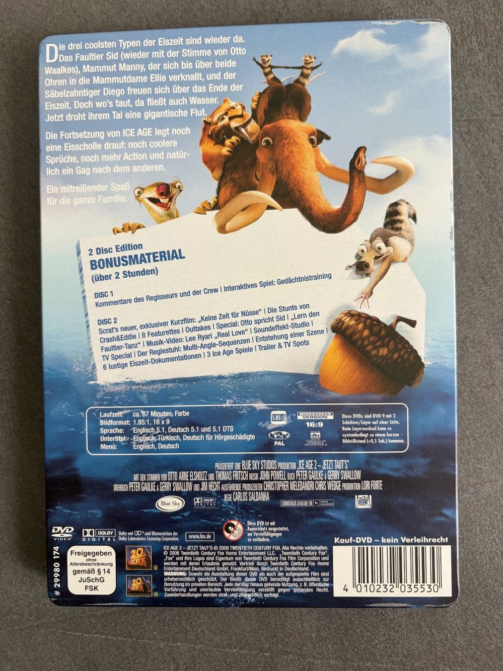 Alle DVDs: DVD Ice Age 2, Jetzt taut's, Special Edition – Gebraucht aus Beinwil am See von den_p9db 1