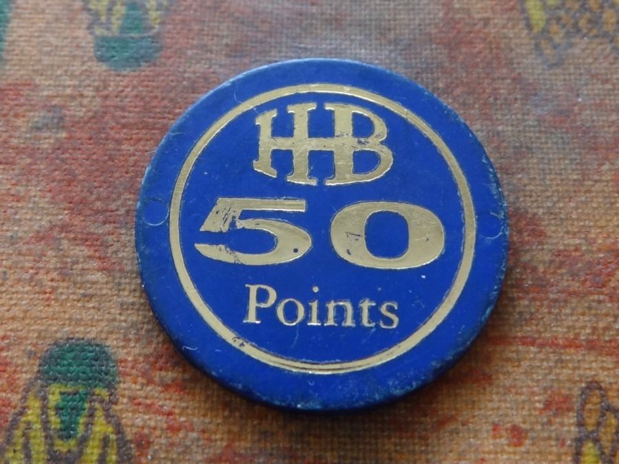 Tutti le monete: Jeton plastique   " HB 50 Points " – Usato da Romanel-sur-Lausanne venduto da Swift13 1