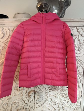 Pinke Daunenjacke von Abercrombie & Fitch, Grösse S