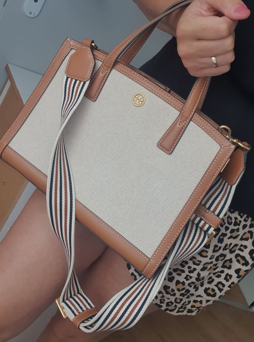 Tory Burch Borse da donna: Tory Burch Tote Bag Textilgewebe Canvas – Nuovo (secondo la descrizione) da Niederteufen venduto da Mira_72 7