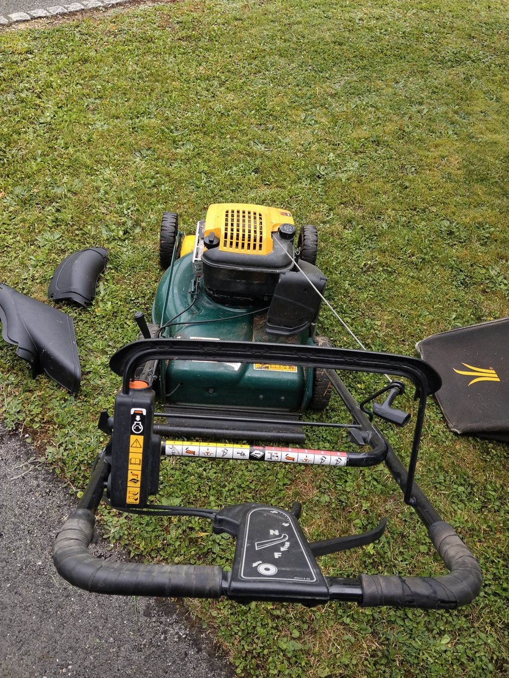 Mtd Rasenmäher: Tondeuse Yard Man – Gebraucht aus Courchapoix von Rmarquis137 1