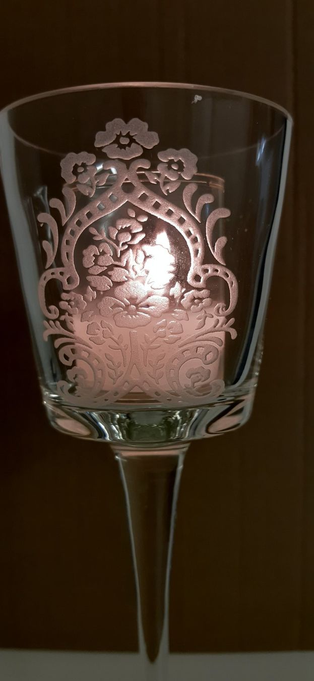 Portacandele: Glas Windlicht – Usato da Uitikon Waldegg venduto da Tibi07 3