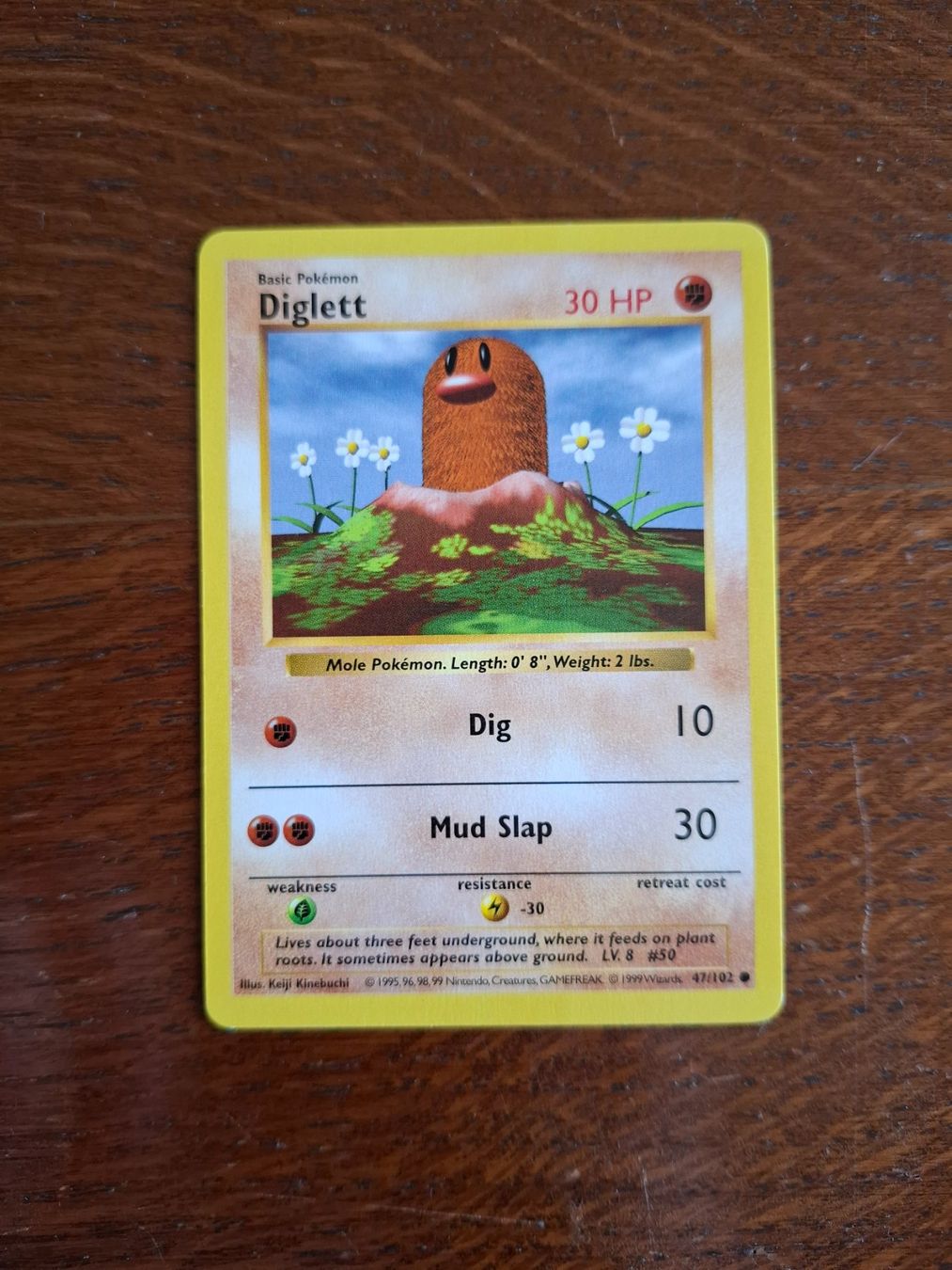 Pokémon Cartes à collectionner: Pokemon Diglett Base Set Shadowless 47/102 – D'occasion à Giornico par ale_lc8k